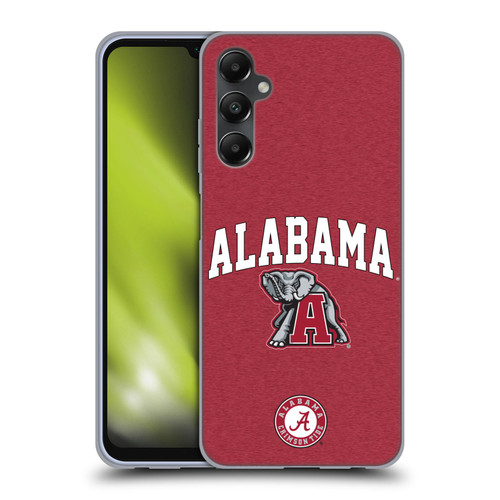 University Of Alabama UA The University Of Alabama Campus Logotype Soft Gel Case for Samsung Galaxy A05s