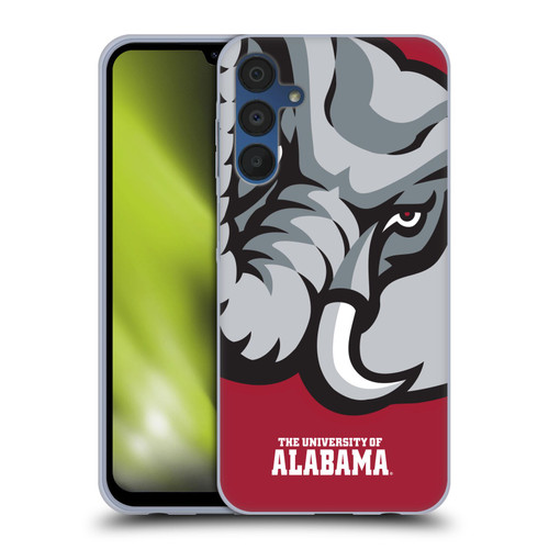 University Of Alabama UA The University Of Alabama Oversized Icon Soft Gel Case for Samsung Galaxy A15