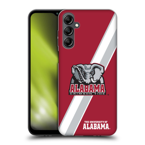 University Of Alabama UA The University Of Alabama Stripes Soft Gel Case for Samsung Galaxy M14 5G