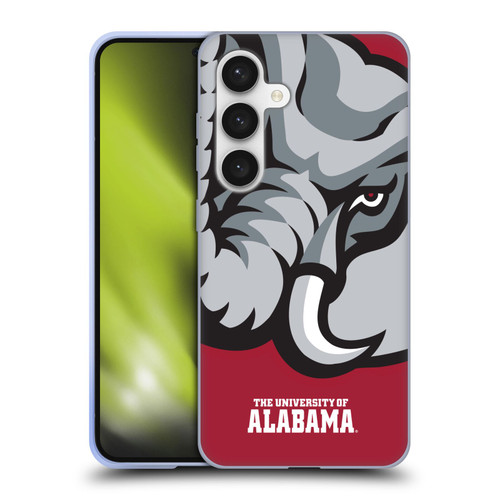 University Of Alabama UA The University Of Alabama Oversized Icon Soft Gel Case for Samsung Galaxy S24 5G