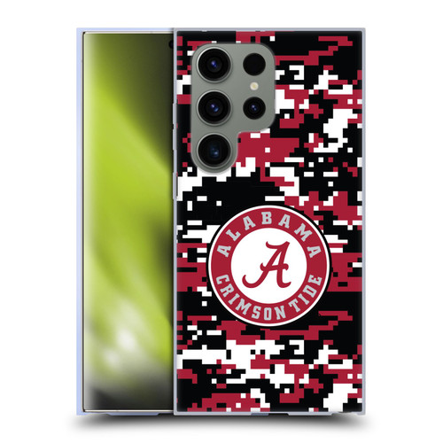 University Of Alabama UA The University Of Alabama Digital Camouflage Soft Gel Case for Samsung Galaxy S24 Ultra 5G