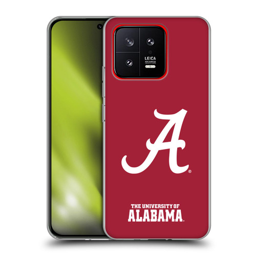 University Of Alabama UA The University Of Alabama Plain Soft Gel Case for Xiaomi 13 5G