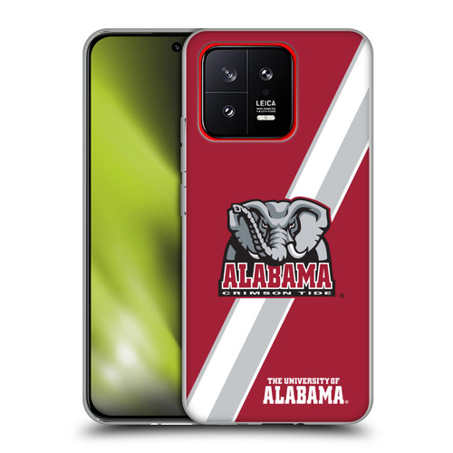 University Of Alabama UA The University Of Alabama Stripes Soft Gel Case for Xiaomi 13 5G