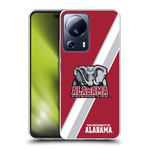 University Of Alabama UA The University Of Alabama Stripes Soft Gel Case for Xiaomi 13 Lite 5G