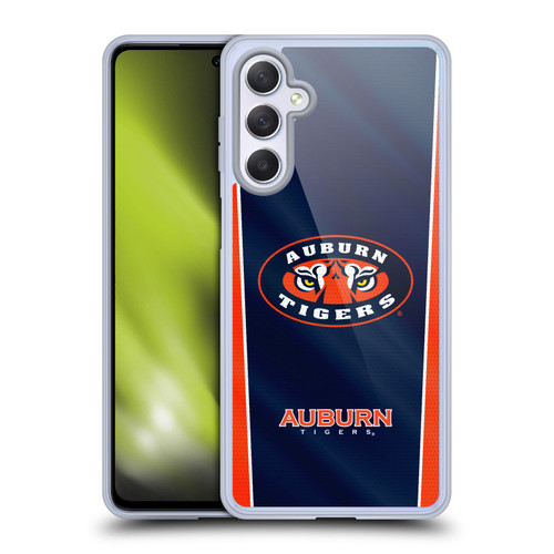 Auburn University AU Auburn University Banner Soft Gel Case for Samsung Galaxy M54 5G