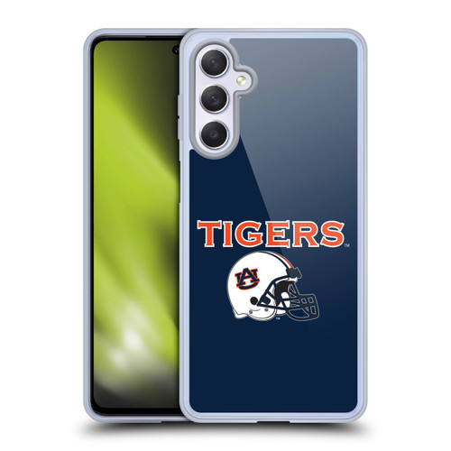 Auburn University AU Auburn University Helmet Logotype Soft Gel Case for Samsung Galaxy M54 5G