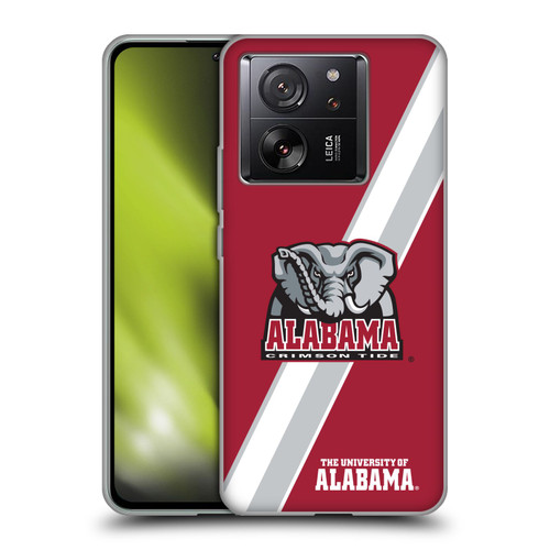 University Of Alabama UA The University Of Alabama Stripes Soft Gel Case for Xiaomi 13T 5G / 13T Pro 5G