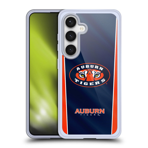 Auburn University AU Auburn University Banner Soft Gel Case for Samsung Galaxy S24 5G