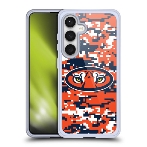 Auburn University AU Auburn University Digital Camouflage Soft Gel Case for Samsung Galaxy S24 5G