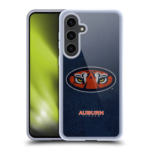 Auburn University AU Auburn University Distressed Look Soft Gel Case for Samsung Galaxy S24+ 5G