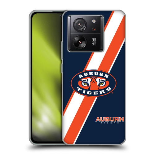 Auburn University AU Auburn University Stripes Soft Gel Case for Xiaomi 13T 5G / 13T Pro 5G