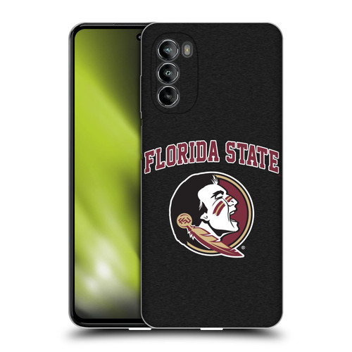 Florida State University FSU Florida State University Campus Logotype Soft Gel Case for Motorola Moto G82 5G