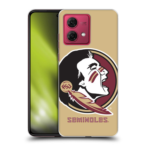 Florida State University FSU Florida State University Oversized Icon Soft Gel Case for Motorola Moto G84 5G