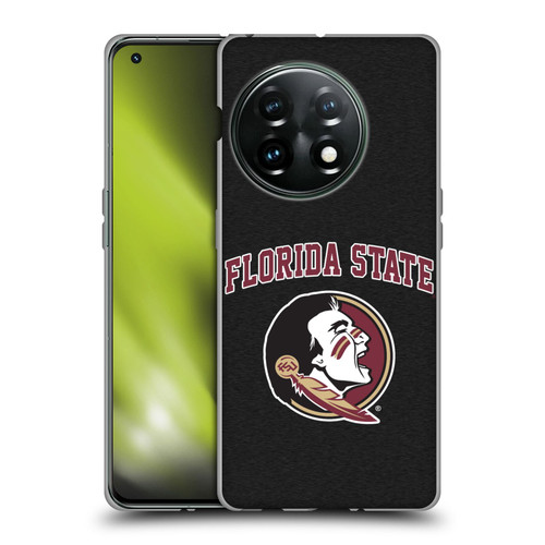 Florida State University FSU Florida State University Campus Logotype Soft Gel Case for OnePlus 11 5G