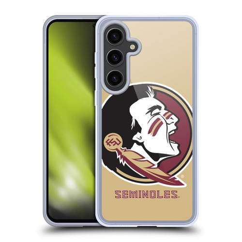 Florida State University FSU Florida State University Oversized Icon Soft Gel Case for Samsung Galaxy S24+ 5G