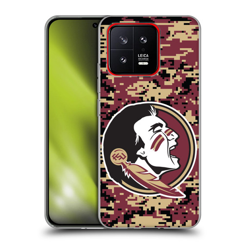 Florida State University FSU Florida State University Digital Camouflage Soft Gel Case for Xiaomi 13 5G