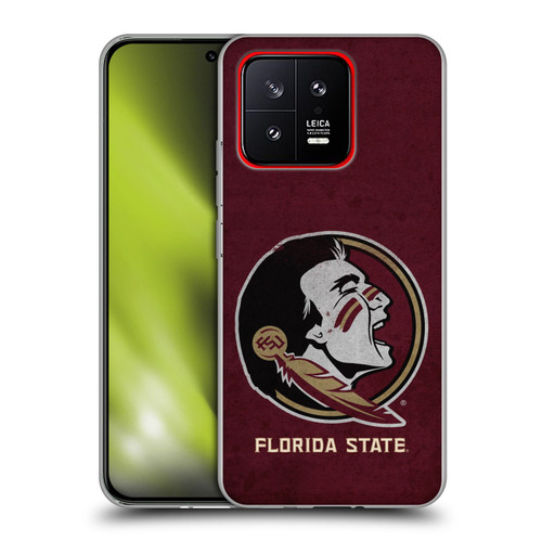 Florida State University FSU Florida State University Distressed Soft Gel Case for Xiaomi 13 5G