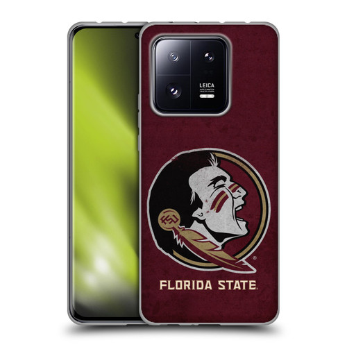 Florida State University FSU Florida State University Distressed Soft Gel Case for Xiaomi 13 Pro 5G