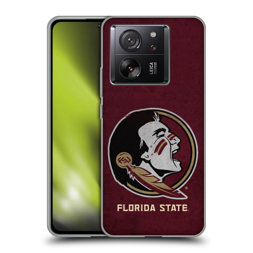 Florida State University FSU Florida State University Distressed Soft Gel Case for Xiaomi 13T 5G / 13T Pro 5G
