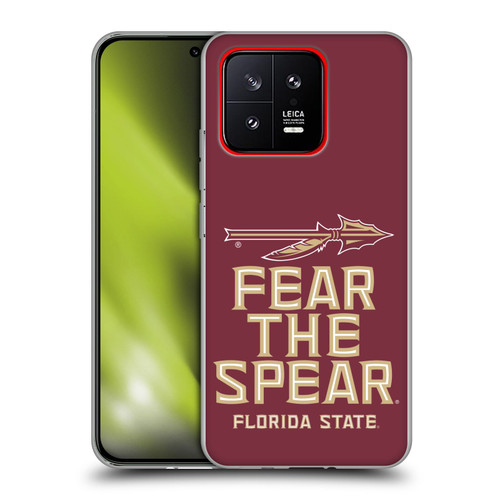 Florida State University FSU Florida State University Art Fear The Spear Soft Gel Case for Xiaomi 13 5G