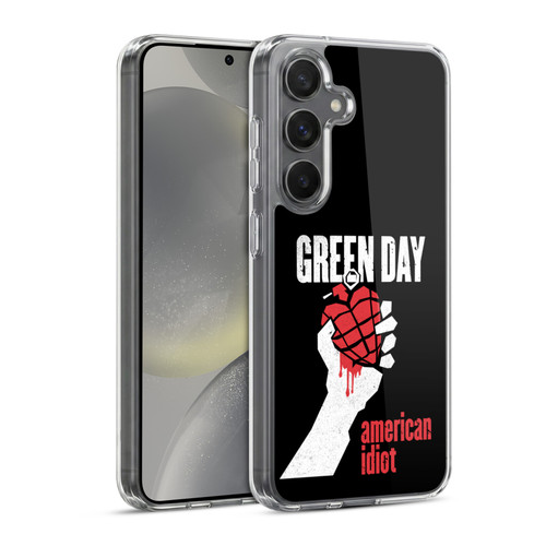 Green Day Graphics American Idiot Soft Gel Case for Samsung Galaxy S24 5G
