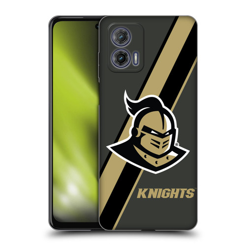 University Of Central Florida UCF University Of Central Florida Stripes Soft Gel Case for Motorola Moto G73 5G