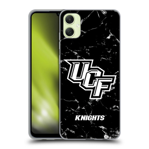 University Of Central Florida UCF University Of Central Florida Black And White Marble Soft Gel Case for Samsung Galaxy A05
