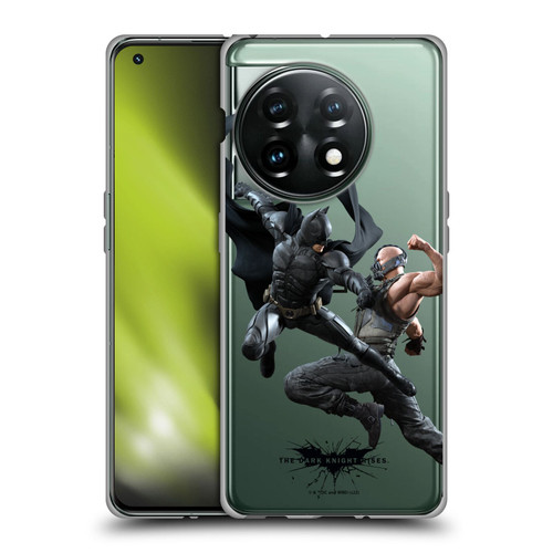 The Dark Knight Rises Character Art Batman Vs Bane Soft Gel Case for OnePlus 11 5G