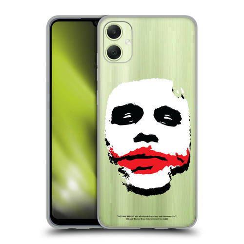 The Dark Knight Character Art Joker Face Soft Gel Case for Samsung Galaxy A05