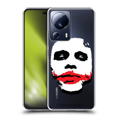 The Dark Knight Character Art Joker Face Soft Gel Case for Xiaomi 13 Lite 5G