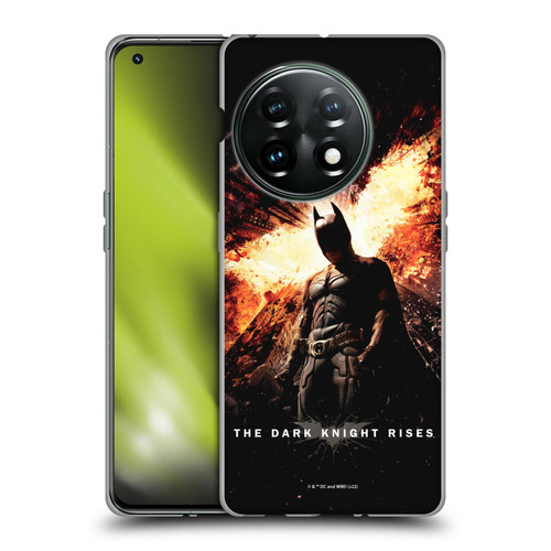 The Dark Knight Rises Key Art Batman Poster Soft Gel Case for OnePlus 11 5G
