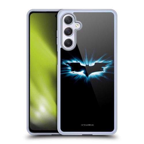 The Dark Knight Graphics Logo Black Soft Gel Case for Samsung Galaxy M54 5G