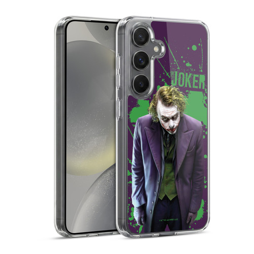 The Dark Knight Graphics Character Art Soft Gel Case for Samsung Galaxy S24 5G
