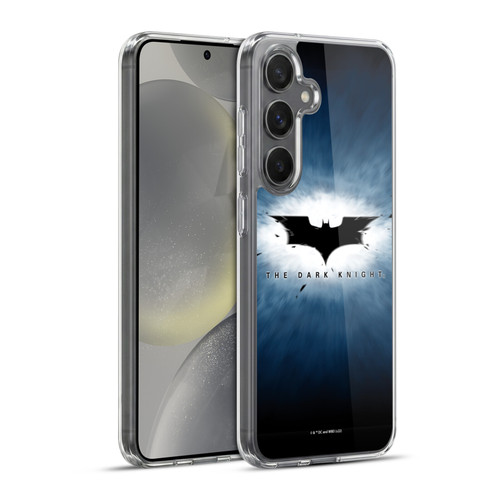 The Dark Knight Graphics Logo Soft Gel Case for Samsung Galaxy S24+ 5G