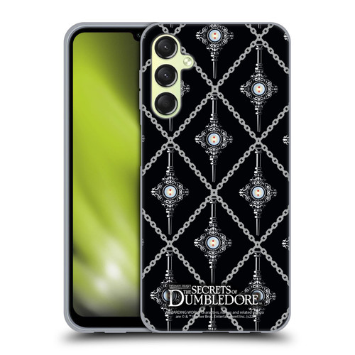 Fantastic Beasts: Secrets of Dumbledore Graphics Blood Troth Pattern Soft Gel Case for Samsung Galaxy A24 4G / M34 5G