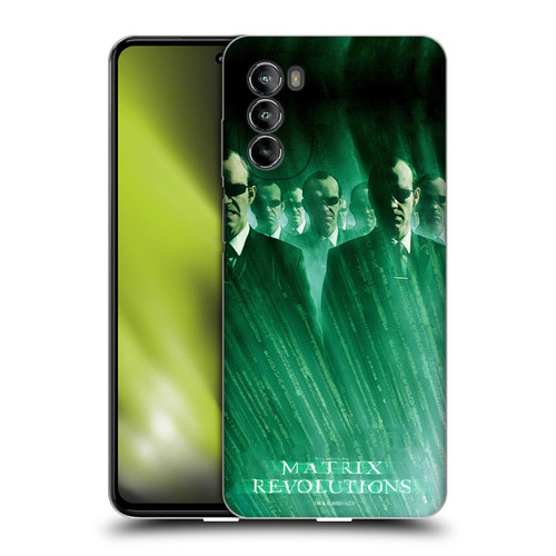 The Matrix Revolutions Key Art Smiths Soft Gel Case for Motorola Moto G82 5G