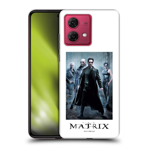 The Matrix Key Art Group 1 Soft Gel Case for Motorola Moto G84 5G