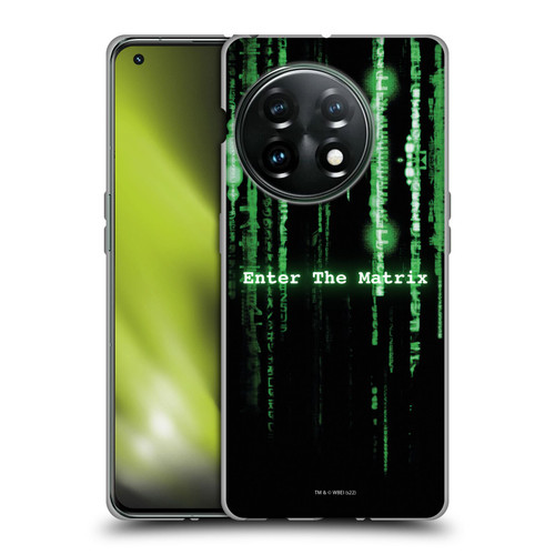 The Matrix Key Art Enter The Matrix Soft Gel Case for OnePlus 11 5G