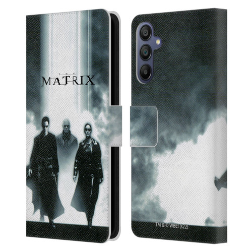 The Matrix Key Art Group 2 Leather Book Wallet Case Cover For Samsung Galaxy A15