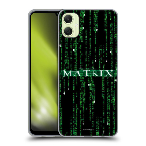 The Matrix Key Art Codes Soft Gel Case for Samsung Galaxy A05