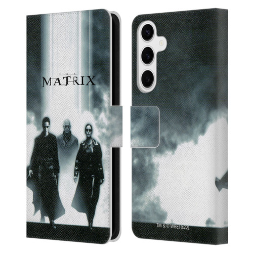 The Matrix Key Art Group 2 Leather Book Wallet Case Cover For Samsung Galaxy S24+ 5G