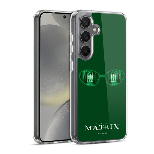 The Matrix Key Art Glass Soft Gel Case for Samsung Galaxy S24 5G & MagSafe