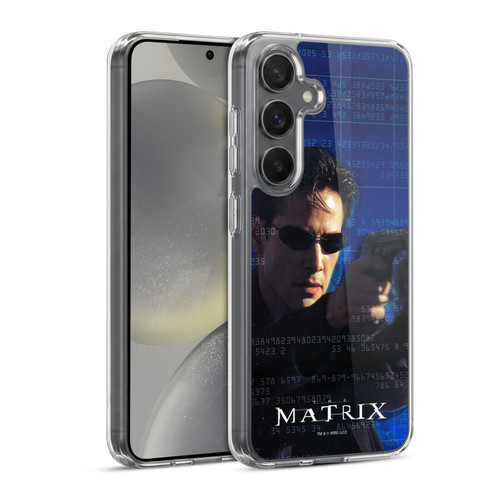 The Matrix Key Art Neo 1 Soft Gel Case for Samsung Galaxy S24 5G & MagSafe