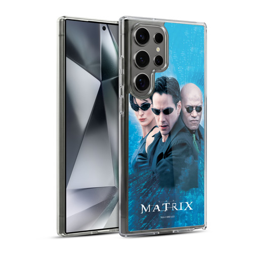 The Matrix Key Art Group 3 Soft Gel Case for Samsung Galaxy S24 Ultra 5G & MagSafe