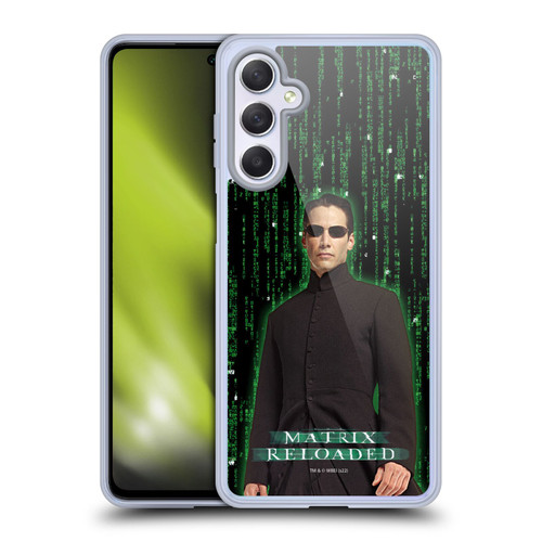 The Matrix Reloaded Key Art Neo 1 Soft Gel Case for Samsung Galaxy M54 5G