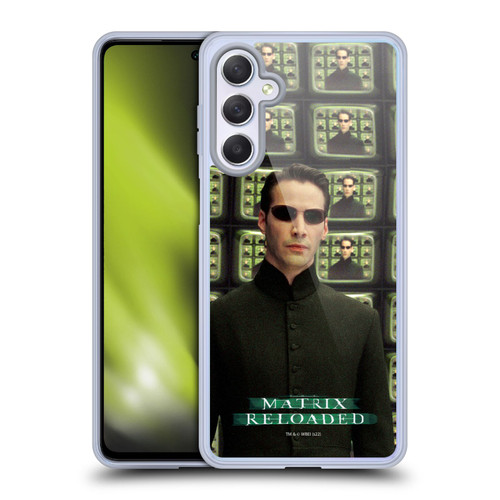 The Matrix Reloaded Key Art Neo 2 Soft Gel Case for Samsung Galaxy M54 5G