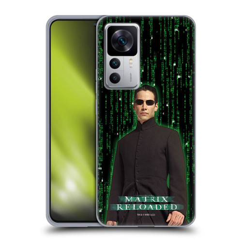 The Matrix Reloaded Key Art Neo 1 Soft Gel Case for Xiaomi 12T 5G / 12T Pro 5G / Redmi K50 Ultra 5G