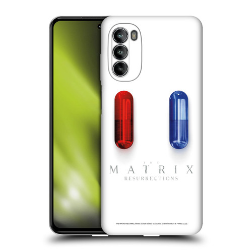 The Matrix Resurrections Key Art Poster Soft Gel Case for Motorola Moto G82 5G