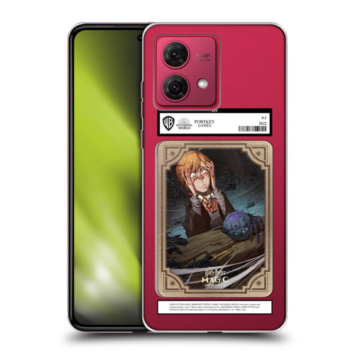 Harry Potter: Magic Awakened Characters Ronald Weasley Card Soft Gel Case for Motorola Moto G84 5G