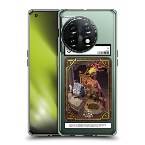 Harry Potter: Magic Awakened Characters Dumbledore Card Soft Gel Case for OnePlus 11 5G